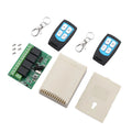 Dc 4ch Channel Wireless Rf Remote Control Relay Switch With 2 Receiver