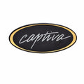 Rinker Boat Raised Decal Captiva 5 x 2 1/4 Inch by Rinker