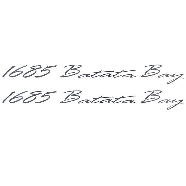 Lund Boat Decal Stickers 1685 Batata Bay by Lund
