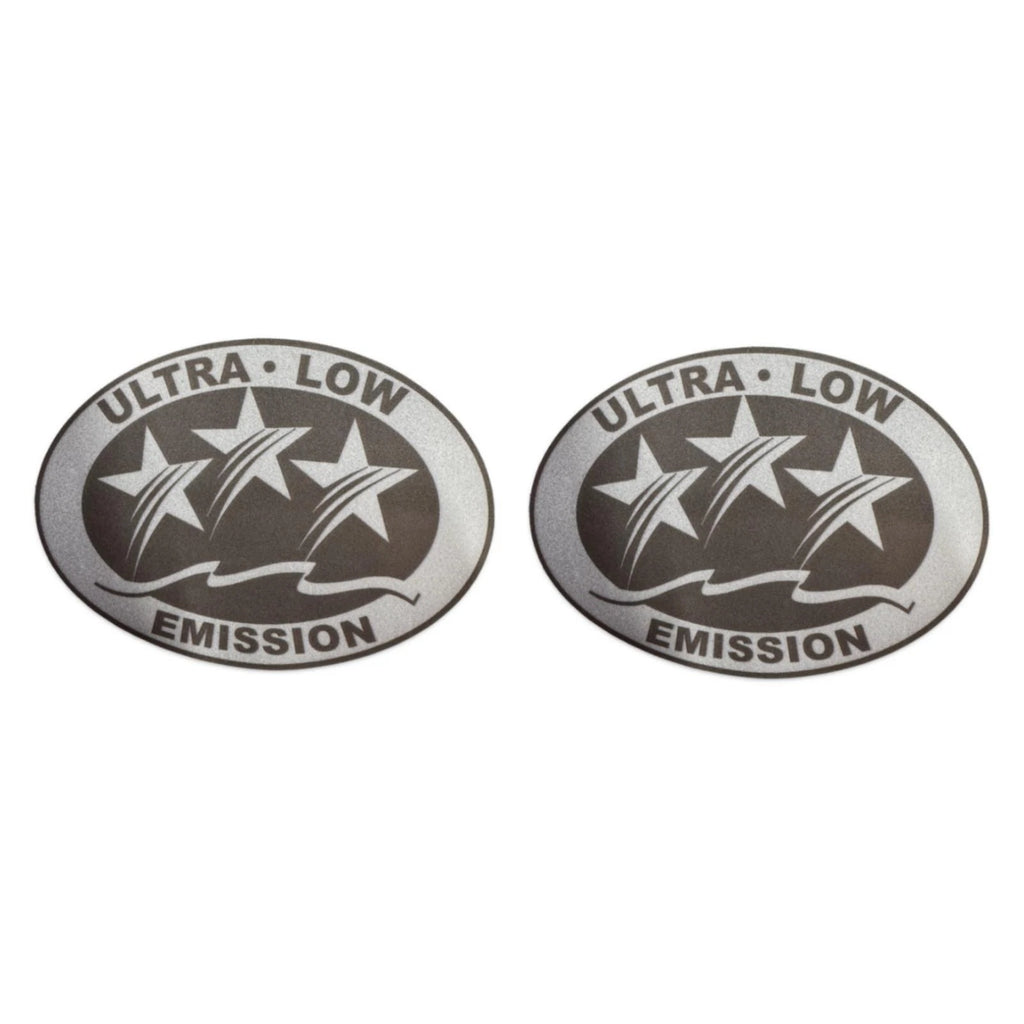 Outboard Graphic Sticker for Ultra Low Emission 3 Star California - Light Gray