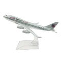 1:400 16cm B747 Qatar Airways Metal Airplane Model Alloy Diecast