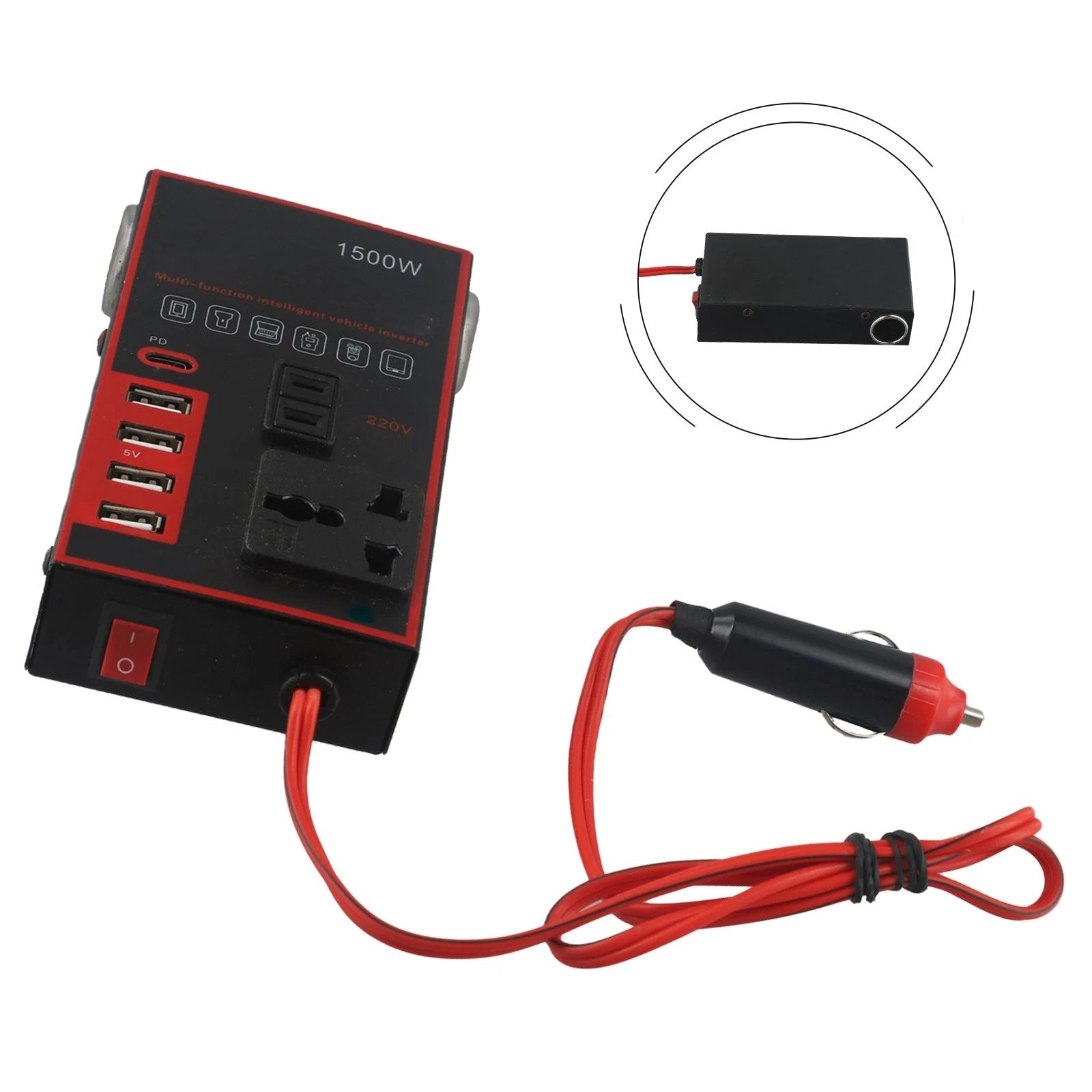 Efficient Car Inverter 12V 24V With Large Capacity And Fast Charge