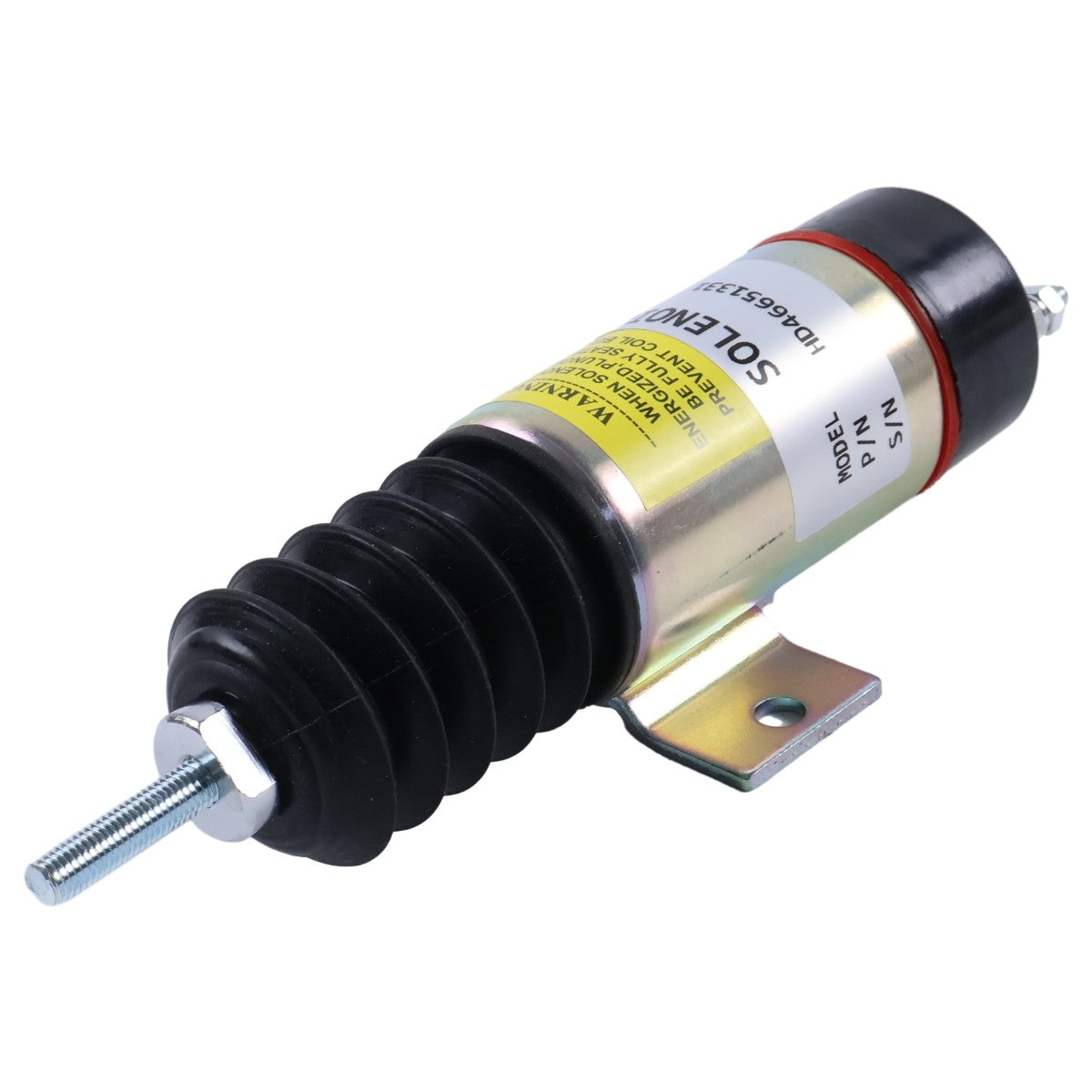 12V Dual Coil Pull Solenoid D610-b1v12 For Trombetta Kubota Df752