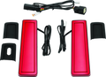 Kuryakyn Tracer Filler Panel Lights With Red Led For Harley Touring