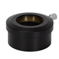 2 To 1.25 Telescope Eyepiece Mount Adapter Black Metal Accessories