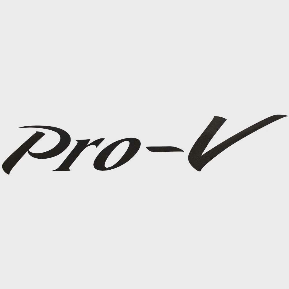 Boat Brand Decal Pro-V Metallic Gray by Lund