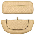 Boat Seat Cushions Sportsman Beige Faux Leather by Sportsman
