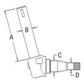 S.60107 Spindle Lh - Fits Massey Ferguson