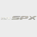 Cruisers Boat Raised Decal 298 Black Silver by Cruisers