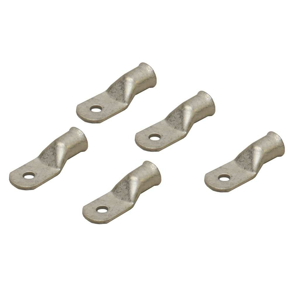 Molex Boat Battery Cable Lugs 2/0 AWG 1/4 Inch Stud Set of 5 by Molex