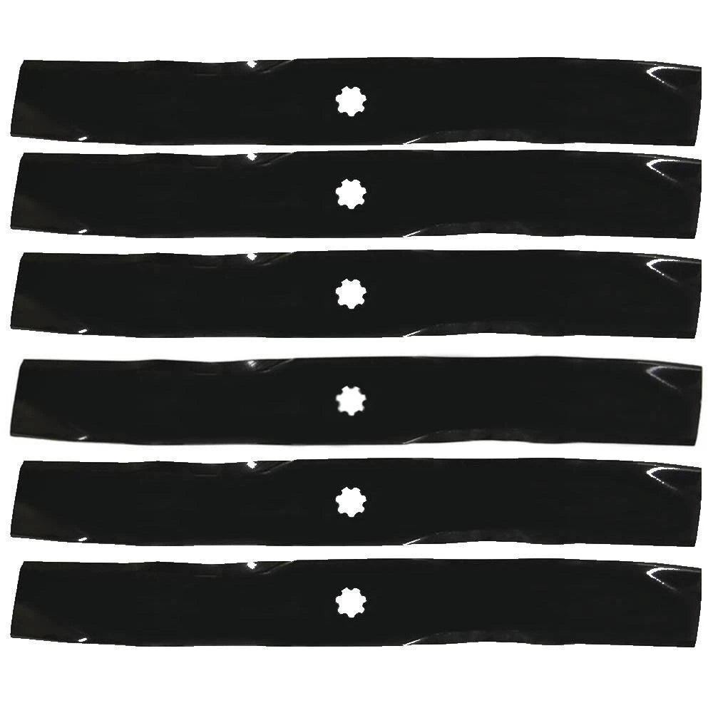 Qty 6: Mulching Blade Fits Sabre Replaces Am137325