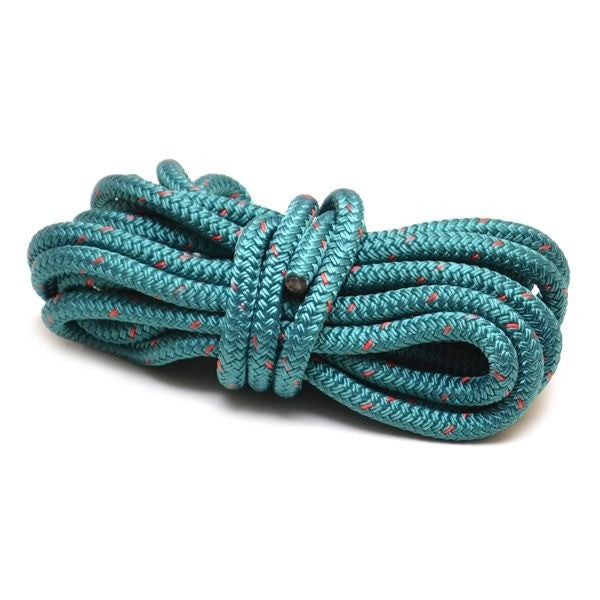 Unicord Boat Dockline Rope Nylon Double-Braided Teal 3/8 In x 20 Ft by Unicord