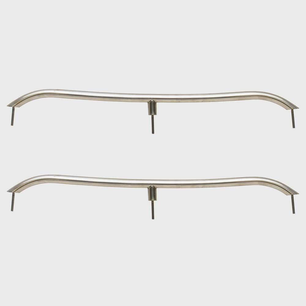 Boat Curved Grab Rails Chaparral 34 Inch Stainless by Chaparral