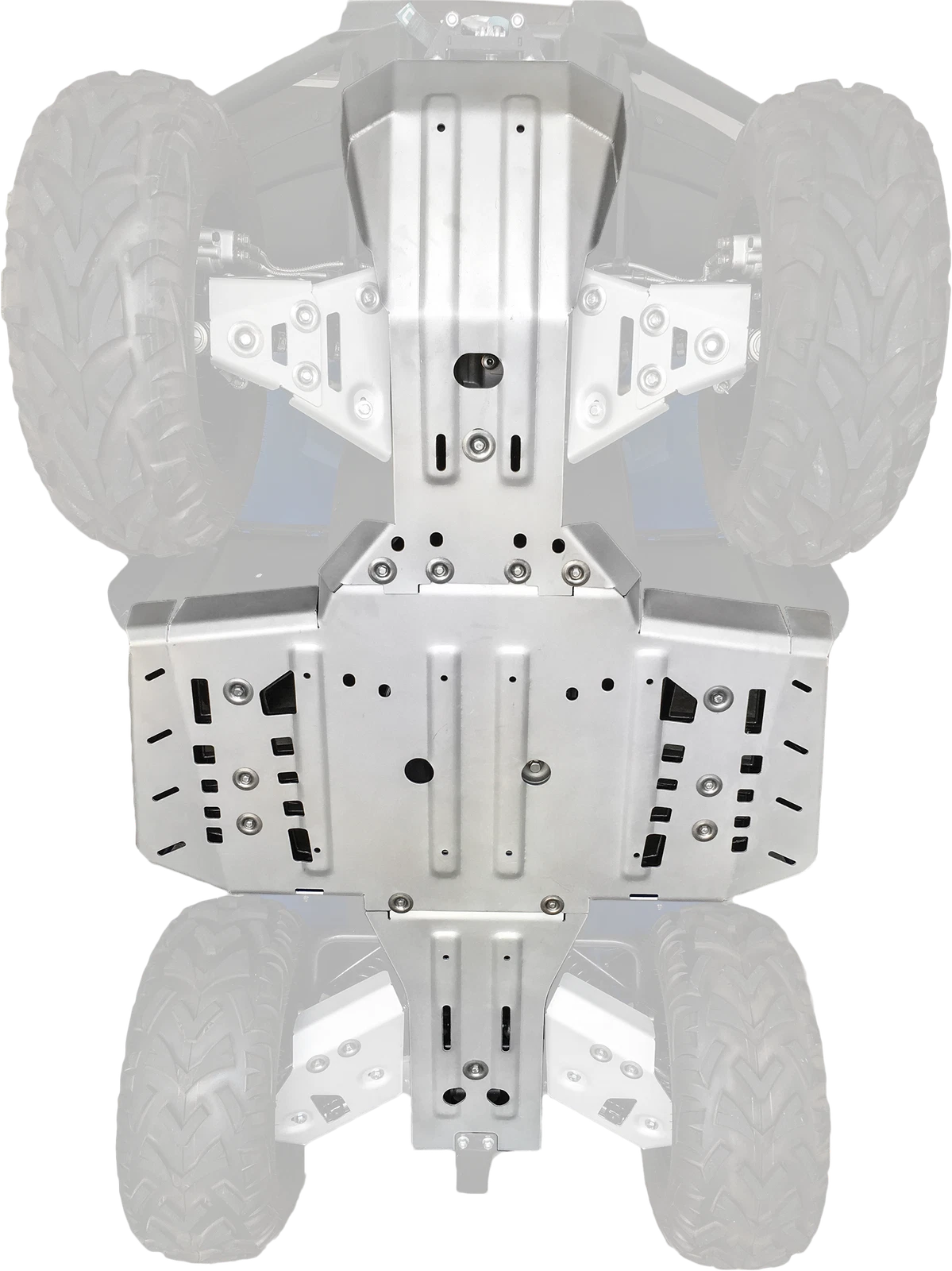 Rival Powersports Usa Central Skid Plate For Atv/utv 2010-2023