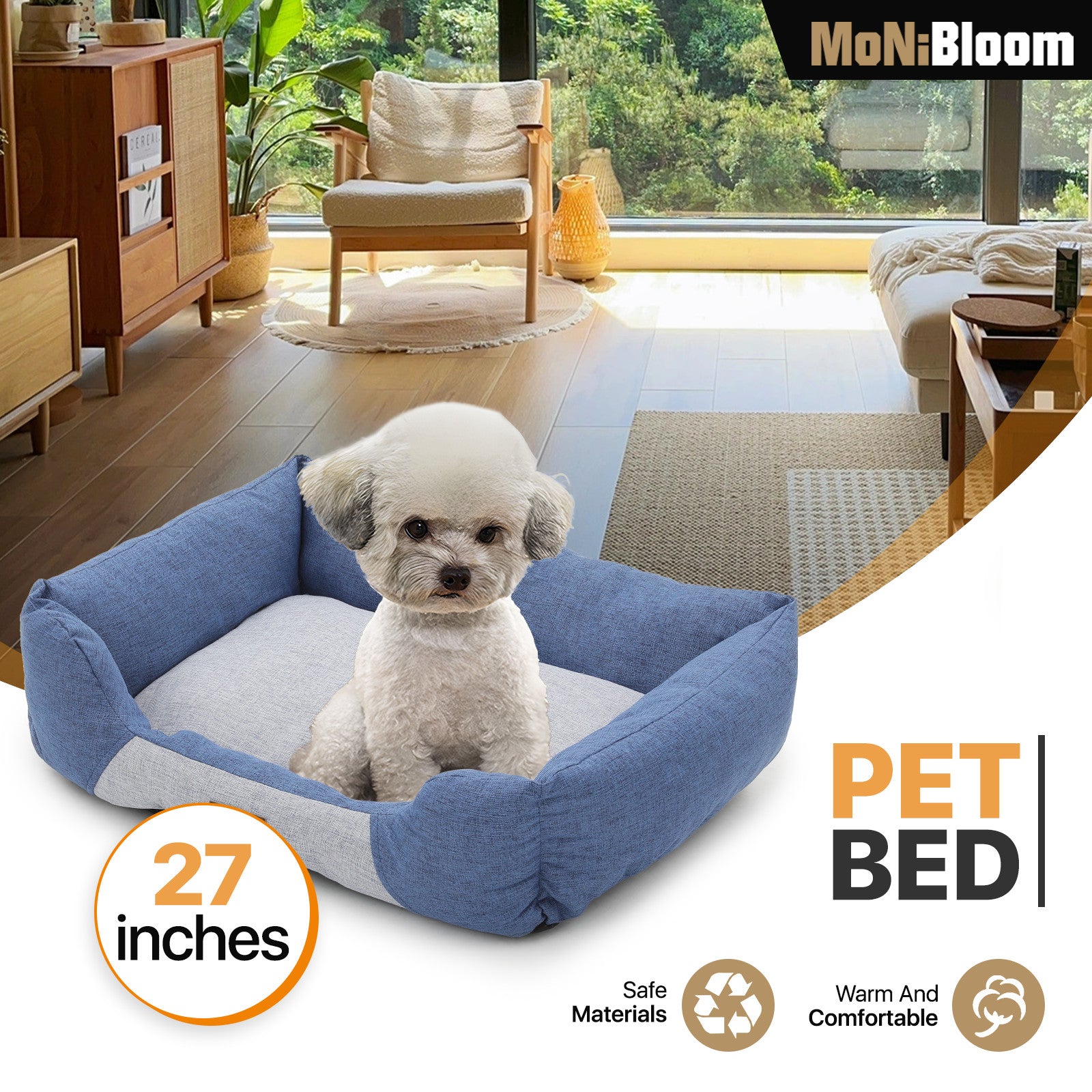 Winter Soft Plush Pet Bed - Cats & Dogs