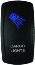 Dragonfire Racing Lighted Switch Cargo Lights On/off Blue