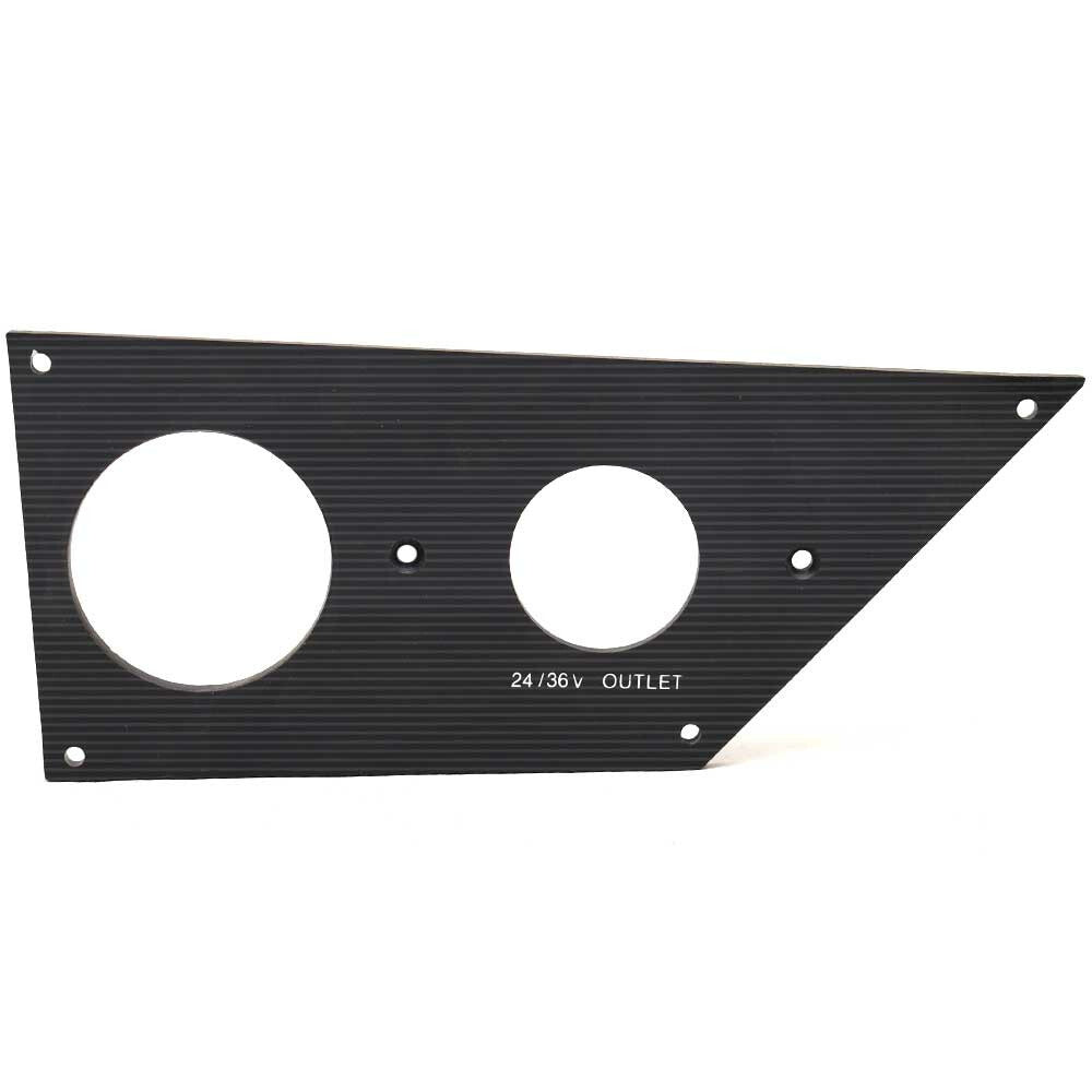 Boat Blank Outlet Bow Panel 24V 36V by Bass Cat