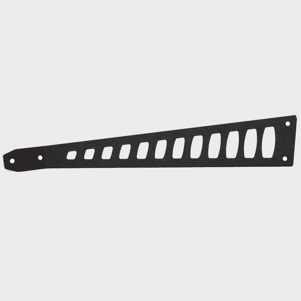 Supreme Boat Rear Vent Panel Black Aluminum by Supreme
