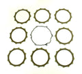 Athena Clutch Friction Plate & Cover Gasket Kit For Kawasaki Kx250