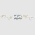 Sun Tracker Pontoon Boat Decal Party Barge 22 DLX by Sun Tracker