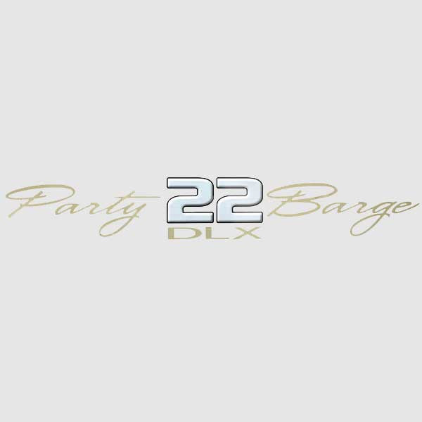 Sun Tracker Pontoon Boat Decal Party Barge 22 DLX by Sun Tracker