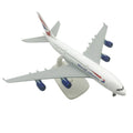 1/400 Scale British Airways A380 Plane Alloy Aircraft Model Souvenir