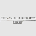 Raised Decal Tahoe Boat 195 Gunmetal 14 x 2 3/4 Inch by Tahoe