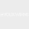 Boat Decal Four Winns 005-0565 White Logo by Four Winns