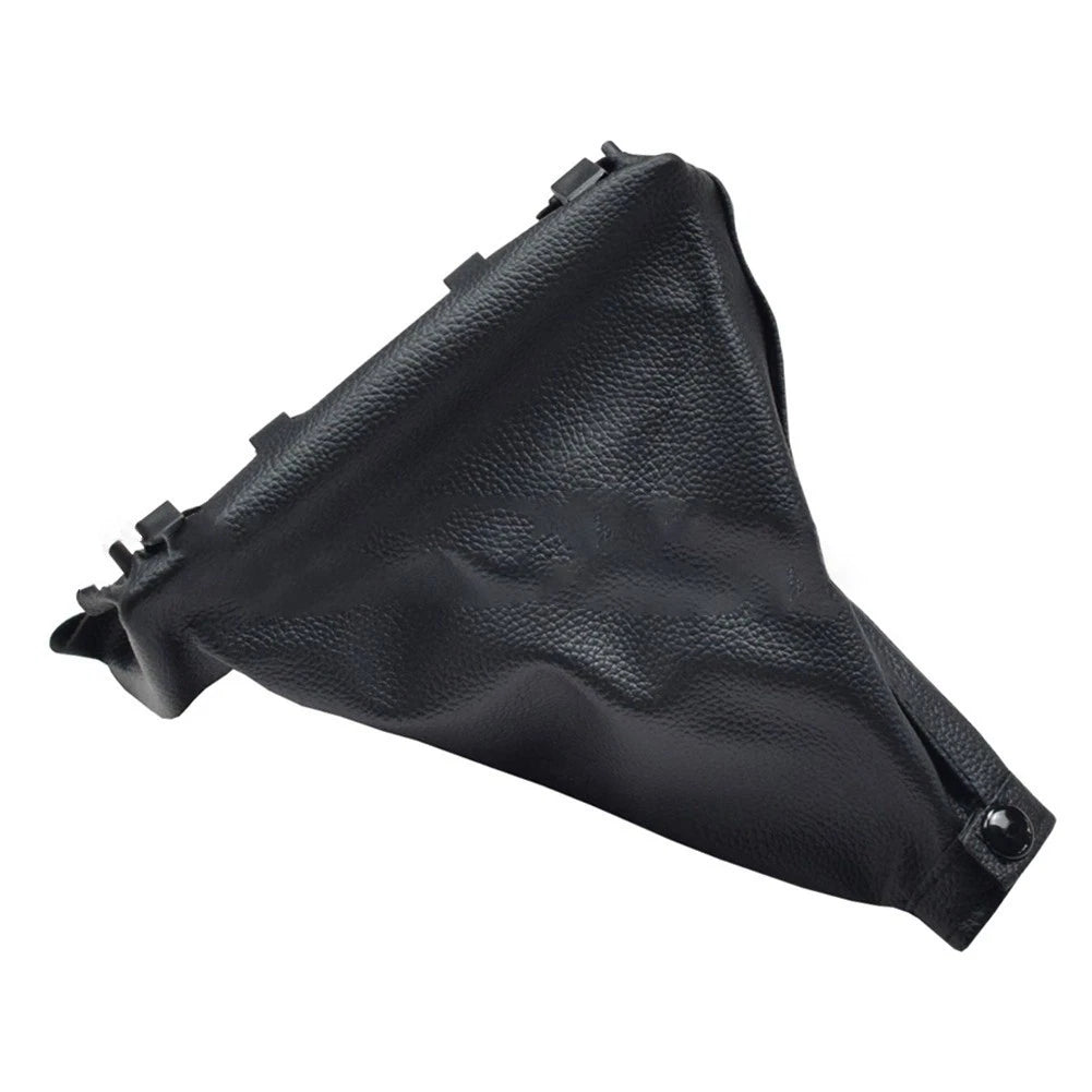 Black Pu Leather Shift Lever Cover For Cars For Hyundai For Getz