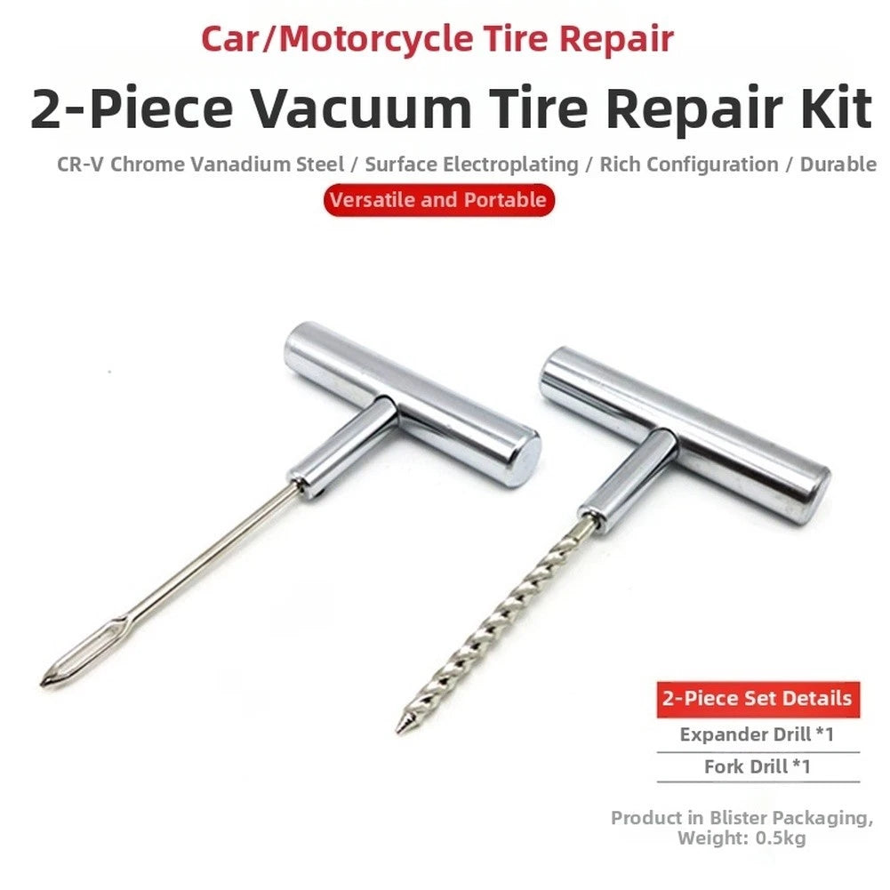 Set Of For 2 Heavy Duty Tire Repair Tools For Crv With Steel