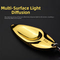 Spinner Spoon Bait Curved Tail Lure for Freshwater