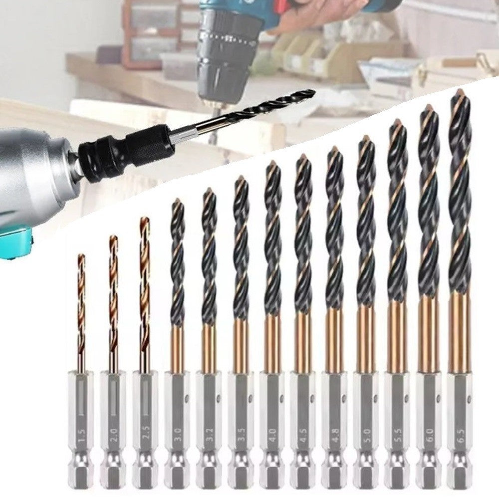 Cobalt Drill Bits Fully Ground Spiral Flute