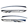 Lowe Boat Main Hull Decal Deep Vee Blue White by Lowe