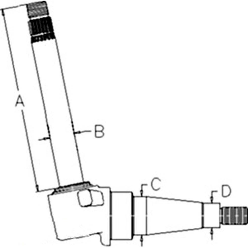 Spindle 1315374c2 Fits Case 1420 1440