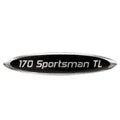 Triumph 170 Sportsman Boat Raised Emblem Decal Black by Triumph