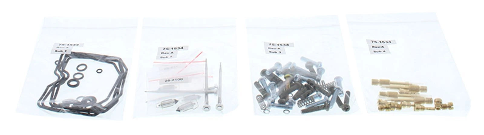 Carb Carburetor Repair Kit For Kawasaki Ninja Gpx600r (Zx600c)