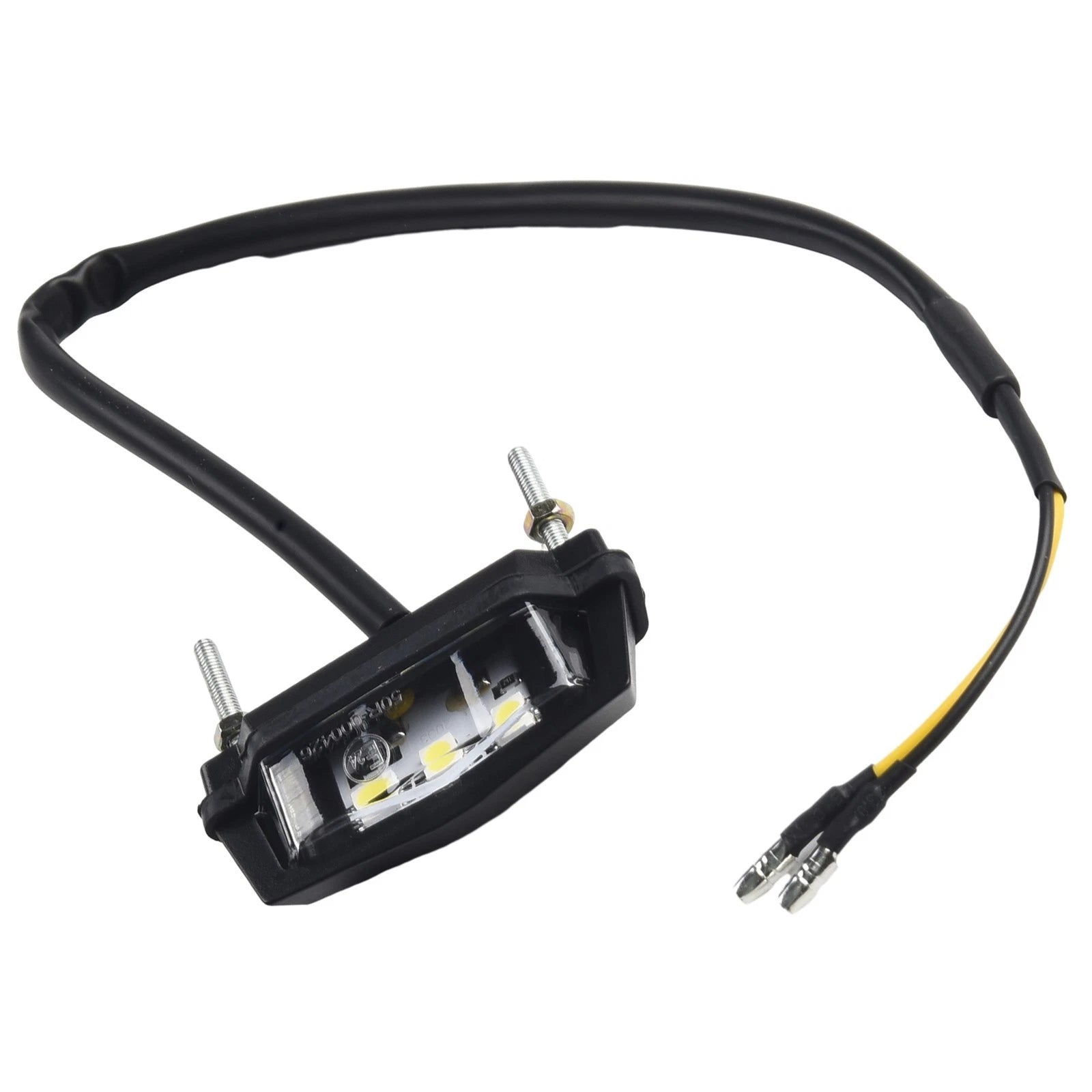 12V License Plate Light Abs Plastic Black Housing Led Lamp For Multi