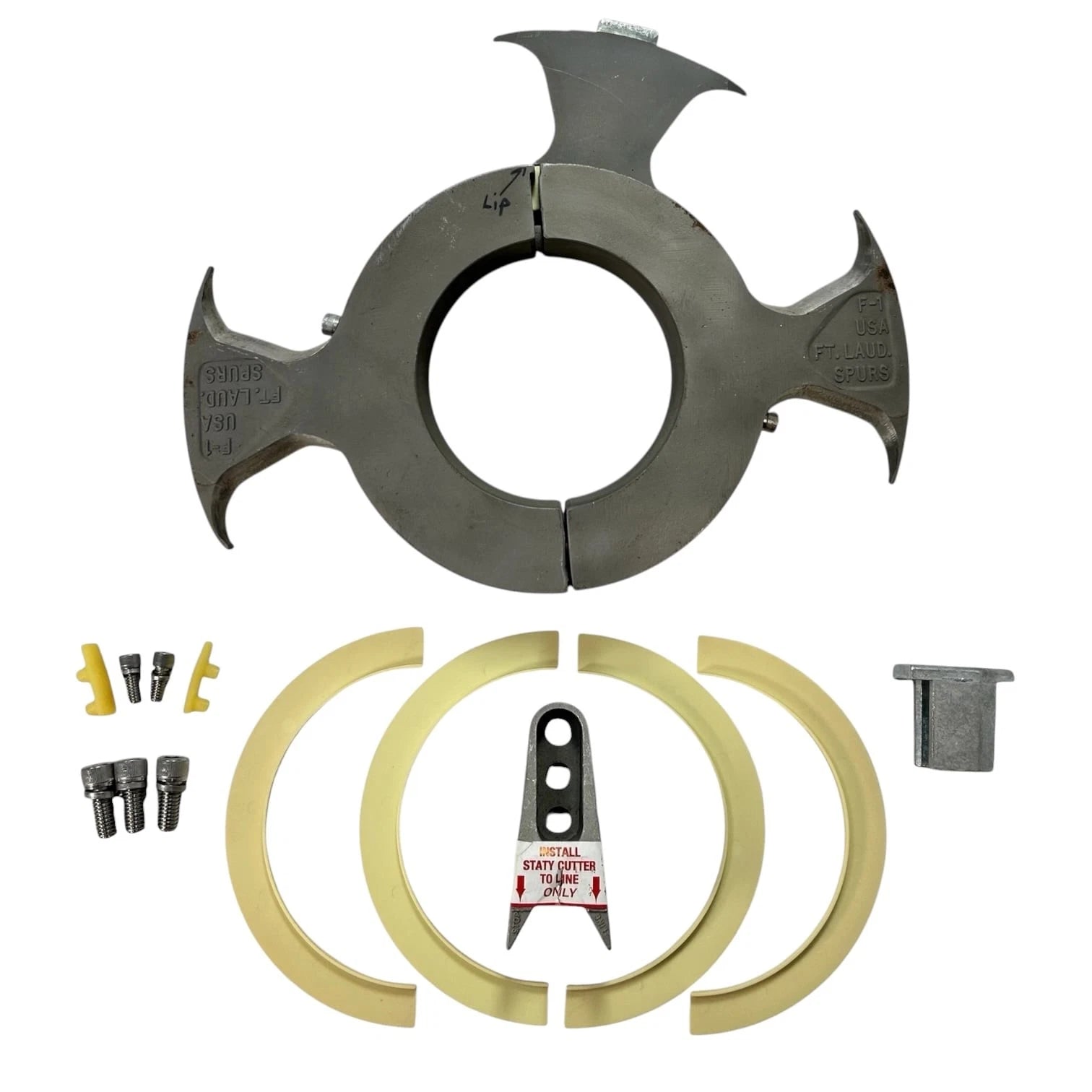 Spurs F1, Marine Propeller Line &Amp; Net Cutter Assembly W/ Kit, Hub