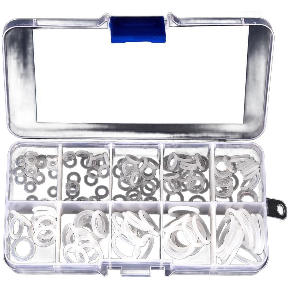 White Silicone O Rings Kit Heat Resistant Sealing | Hook & Hull Co
