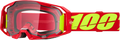 100-percent Armatic Mx Goggle Red Clear Lens Offroad Motorcycle