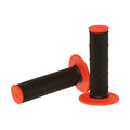 Rfx Dual Compound Grips Orange With Black Center For Offroad Bikes