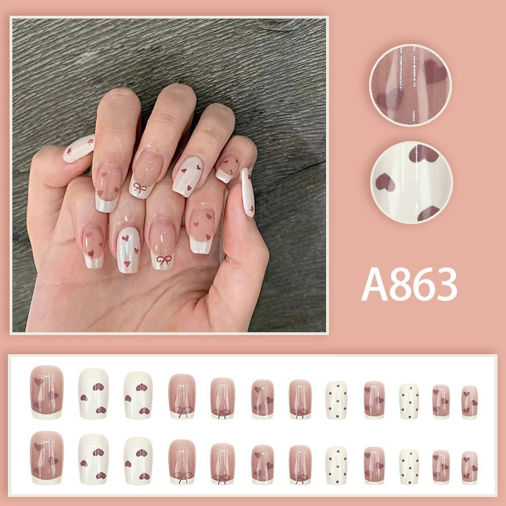 Press On Nails Kit - 24 Pieces
