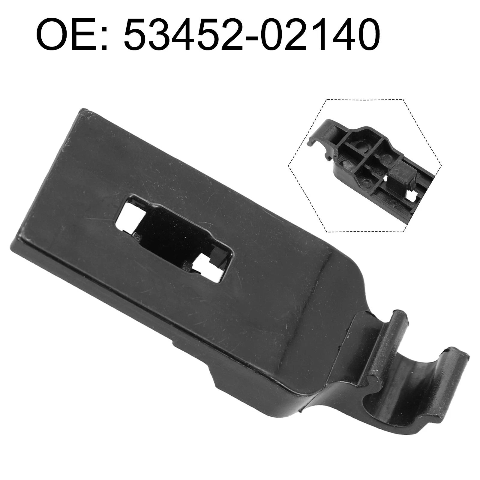 Rod Clamp Clip Plastic Replacement 53452-02140 Car Accessories