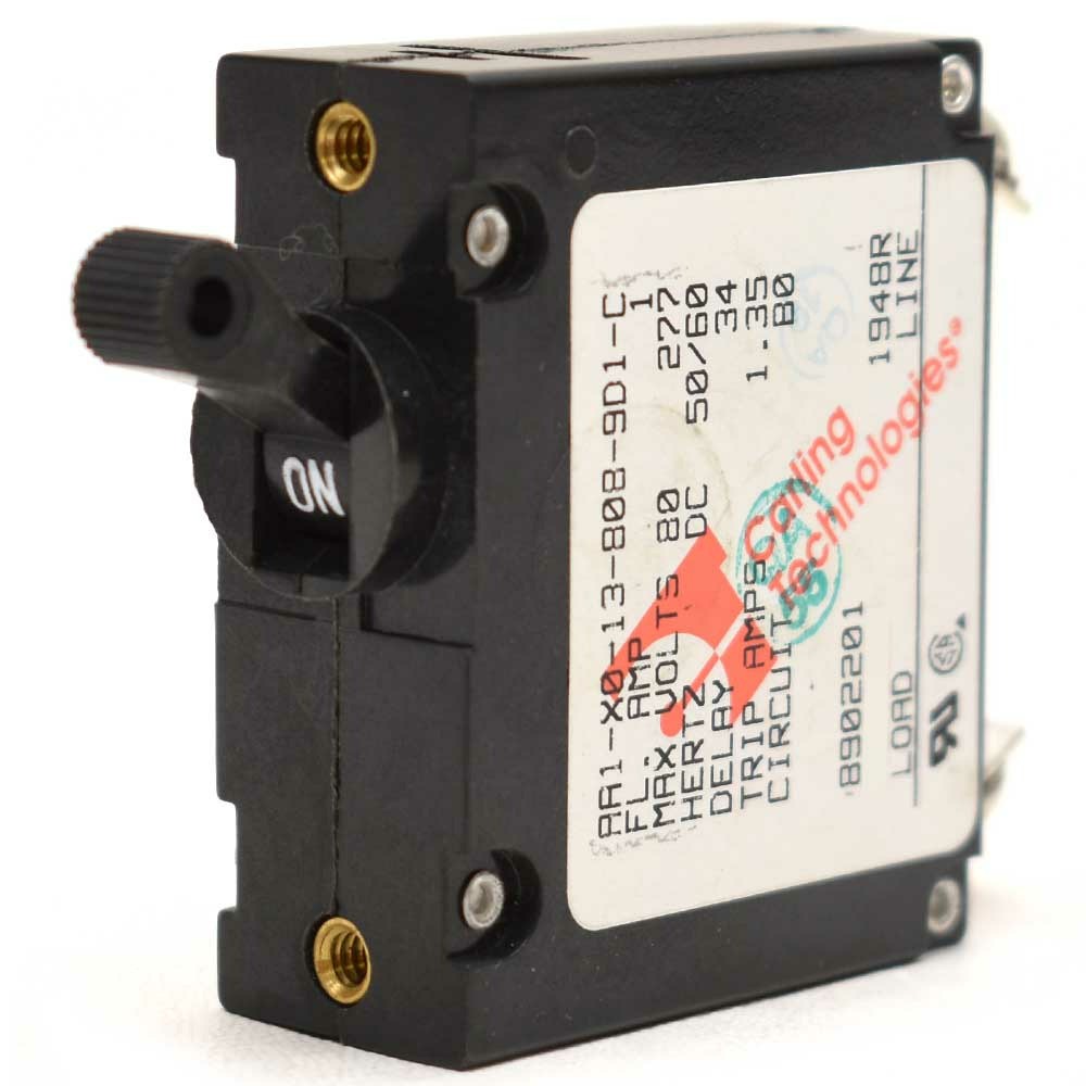 Carling Boat Toggle Circuit Breaker AA1-X0-13-808-9D1-C 1A 277V by Carling