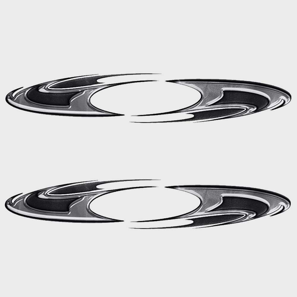 Malibu Boat Graphic Decals Ride Series Stickers by Malibu