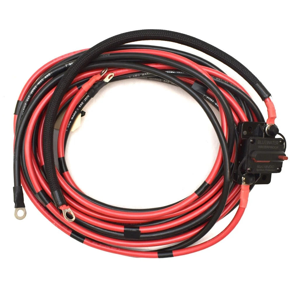 Blue Wave Boat Trolling Motor Harness 2180-0253 | 6 Awg 20ft