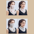 Cycling Headscarf with Rounded Edges