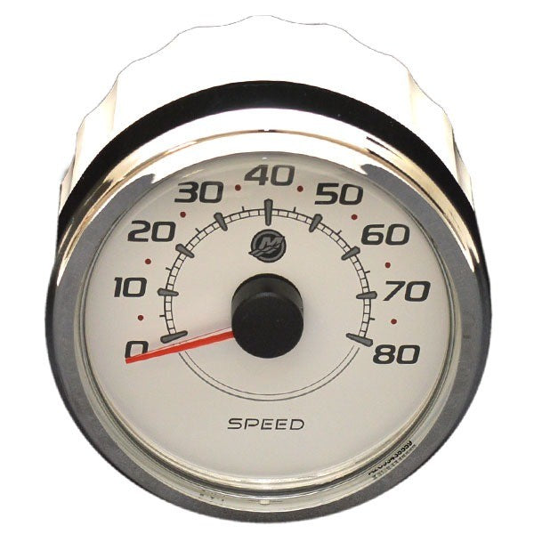 Smartcraft Boat Speedometer Gauge Silver 3 1/4 Inch by Smartcraft
