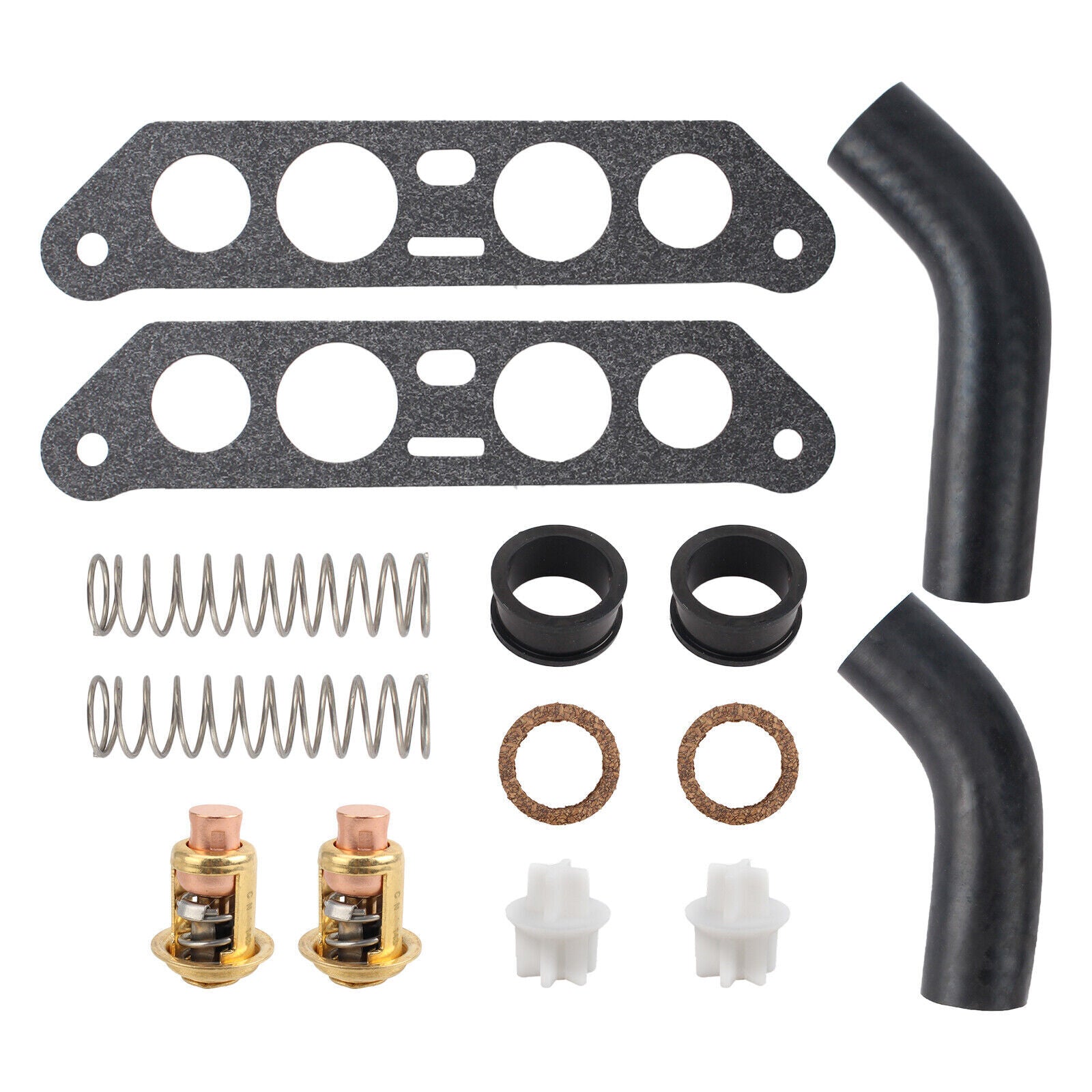 Johnson Evinrude 85 88 90 100 115 140 V4 Thermostat Kit 18-3673 340975 340976Ope