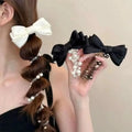 Bubble Braid Bow Tie Hair Accessory